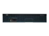 Cisco 2911 Voice Bundle - - router - - röst/faxmodul - 1GbE - WAN-portar: 3 - rackmonterbar CISCO2911-V/K9