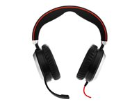 Jabra Evolve 80 MS stereo - Headset - fullstorlek - kabelansluten - aktiv brusradering 7899-823-189