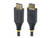 StarTech.com 30cm (1ft) High Speed HDMI Cable, 4K60Hz - Premium hög hastighet - HDMI-kabel med Ethernet - HDMI hane till HDMI hane - 30 cm - skärmad - svart - 4K60Hz stöd, 2K144Hz stöd, 1080p stöd 240 Hz, halogenfri, passiv HDMI2-CABLE-4K60-30C