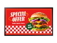 Samsung OH55DX - 55" Diagonal klass (54.6" visbar) - OHDX Series LED-bakgrundsbelyst LCD-skärm - digital skyltning utomhus - full sol - Tizen OS - 1080p 1920 x 1080 - skiffersvart LH55OHDEBGBXEN