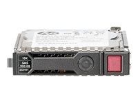 HPE Enterprise - Hårddisk - 900 GB - hot-swap - 2.5" SFF - SAS 6Gb/s - 10000 rpm - med HP SmartDrive-bärvåg 652589-B21