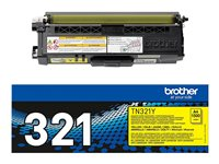 Brother TN321Y - Gul - original - tonerkassett - för Brother DCP-L8400, DCP-L8450, HL-L8250, HL-L8350, MFC-L8650, MFC-L8850 TN321Y