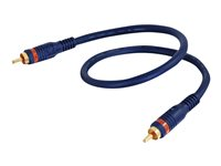 C2G Velocity - Digital audiokabel (koaxial) - RCA hane till RCA hane - 5 m - tredubbelt skärmad koaxial 80266