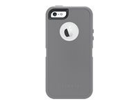 OtterBox Defender Series Apple iPhone 5/5s - Skydd för mobiltelefon - silikon, kraftig polykarbonat - Glaciär 77-35113