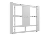 Multibrackets M Motorized Wallmount HD - Monteringssats (väggfäste) - för platt panel - vit 7350073731169