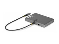 StarTech.com - Dockningsstation - för laptop - USB-C - 4 x HDMI - TAA-kompatibel QUAD-USB-HDMI-ADAPT