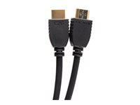 C2G 3ft (0.9m) Ultra High Speed HDMI® Cable with Ethernet - 8K 60Hz - Ultra High Speed - HDMI-kabel med Ethernet - HDMI hane till HDMI hane - 90 cm - svart - 8K60 Hz (7680 x 4320) stöd C2G10410