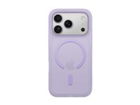 Belkin SheerForce Grip Series - Baksidesskydd för mobiltelefon - MagSafe-kompatibilitet - tillverkas av återvunna material - lavendel - för Apple iPhone 17 Pro MSA035HQLV