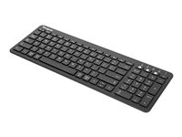 Targus - Tangentbord - antimikrobiell - trådlös - Bluetooth 5.1 - QWERTY - amerikansk - svart AKB863US