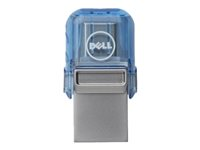 Dell Combo - USB flash-enhet - 128 GB - USB 3.0/USB typ C AB135396