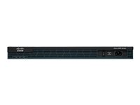 Cisco 2901 - Router 1GbE - WAN-portar: 2 - rackmonterbar CISCO2901/K9