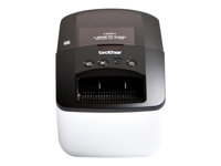 Brother QL-710W - Etikettskrivare - direkt termisk - Rulle (6,2 cm) - 300 x 720 dpi - upp till 93 etiketter/min - USB, Wi-Fi(n) - kniv QL710WZW1