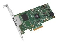 Intel Ethernet Server Adapter I350-T2 - Nätverksadapter - PCIe 2.0 x4 låg profil - Gigabit Ethernet x 2 - för ThinkServer RD340; RD440; RD540; RD640; RS140; TD340; TS140; TS440 0C19506