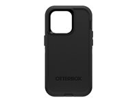 OtterBox Defender Series - Baksidesskydd för mobiltelefon - robust - MagSafe-kompatibilitet - polykarbonat, syntetiskt gummi - svart - för Apple iPhone 14 Pro 77-88382