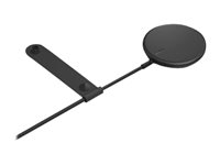 Belkin BoostCharge - Trådlös laddningsmatta + växelströmsadapter - 7.5 Watt - Fast Charge (magnetisk) - svart - för Apple iPhone 12, 12 mini, 12 Pro, 12 Pro Max WIA005VFBK