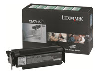 Lexmark T420 - Original - tonerkassett Prebate - för Lexmark T420d, T420dn, T420dt, T420dtn, T420n 12A7415