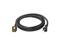 APC - Strömkabel - NEMA 5-20 (hane) till IEC 60320 C19 - AC 120 V - 20 A - 3 m - svart - för P/N: SMT2200I-AR, SMT2200R2I-AR, SMT3000I-AR, SMT3000R2I-AR, SMX2KR2UNCX145 AP8751