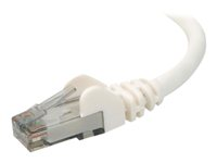 Belkin High Performance - Patch-kabel - RJ-45 (hane) till RJ-45 (hane) - 15 m - CAT 6 - hakfri - vit A3L980CP15MWHHS