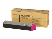 Kyocera TK 520M - Magenta - original - tonerkassett - för FS-C5015N 1T02HJBEU0