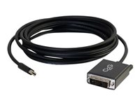 C2G 1m Mini DisplayPort to Single Link DVI-D Adapter Cable M/M - Mini DP to DVI - Black - DisplayPort-kabel - enkel länk - Mini DisplayPort (hane) till DVI-D (hane) - 1 m - svart 84334