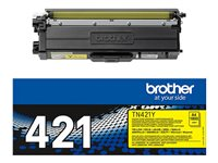 Brother TN-421Y - Gul - original - tonerkassett TN421Y