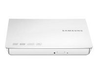 Samsung SE-208DB - Diskenhet - DVD±RW (±R DL) / DVD-RAM - 8x/8x/5x - USB 2.0 - extern - vit SE-208DB/TSWS