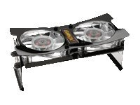 Crucial Ballistix Active Cooling Fan - Fläktenhet för minne - 60 mm - svart/silver BLACTIVECOOL