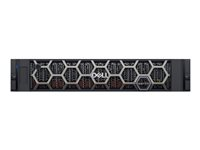 Dell PowerStore 500T - Enhetligt förvaringssystem - 25 fack - 11.52 TB - kan monteras i rack - SSD 1.92 TB x 6 - RAM 192 GB - 25 Gigabit Ethernet / 16Gb Fibre Channel - iSCSI support - 2U - Dell Smart Selection Flexi - med 3 års Pro-support PS_500T_6D