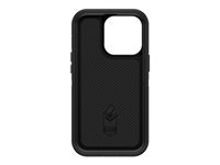 OtterBox Defender Series - ProPack Packaging - baksidesskydd för mobiltelefon - robust - polykarbonat, syntetiskt gummi, 50 % återvunnen plast - svart - för Apple iPhone 13 Pro 77-84220