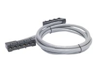 APC Data Distribution Cable - Nätverkskabel - RJ-45 (hona) till RJ-45 (hona) - 7 m - UTP - CAT 5e - grå DDCC5E-023