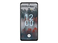 Nokia X30 5G - 5G pekskärmsmobil - dual-SIM - RAM 6 GB / Internal Memory 128 GB - OLED-skärm - 6.43" - 2400 x 1080 pixlar (90 Hz) - 2 bakre kameror 50 MP, 13 MP - front camera 16 MP - ice white VMA751V9FI1SK0