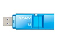 Sony Micro Vault X Series - USB flash-enhet - 32 GB - USB 3.0 - blå USM32GXL