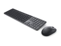 Dell Pro 7 KM726 - Sats med tangentbord och mus - Slimmad - trådlös - 2.4 GHz, Bluetooth 6.0 - QWERTY - hela norden - grafit KM726-PNN-EMEA