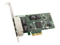 Broadcom BCM5719-4P - Nätverksadapter - PCIe 2.0 x4 låg profil - Gigabit Ethernet x 4 BCM95719A1904AC