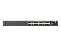 Cisco Catalyst 2960S-24TS-L - Switch - Administrerad - 24 x 10/100/1000 + 4 x SFP - rackmonterbar WS-C2960S-24TS-L