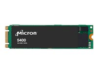 Micron 5400 PRO - SSD - krypterat - 960 GB - inbyggd - M.2 2280 - SATA 6Gb/s - 256 bitars AES - Self-Encrypting Drive (SED), TCG Opal Encryption 2.0 MTFDDAV960TGA-1BC15ABYYR