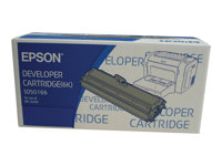 Epson S050166 - Svart - original - framkallningskassett - för EPL 6200, 6200DT, 6200DTN, 6200E, 6200L, 6200N C13S050166