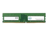 Dell - DDR4 - modul - 8 GB - DIMM 288-pin - 3200 MHz / PC4-25600 - ej buffrad - icke ECC - Uppgradering - för OptiPlex 7080; Vostro 3901 AB120718