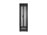 APC NetShelter SV - Rack skåp - svart - 42U - 19" AR2400FP1