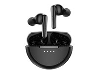 Belkin SoundForm Rhythm - True wireless-hörlurar med mikrofon - inuti örat - Bluetooth - aktiv brusradering - svart AUC015HQBK