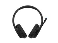 Belkin SoundForm Inspire - Headset - fullstorlek - Bluetooth - trådlös, kabelansluten - 3,5 mm kontakt - svart AUD006BTBLK