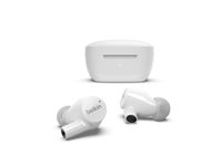 Belkin SoundForm Rise - True wireless-hörlurar med mikrofon - inuti örat - Bluetooth - vit AUC004BTWH